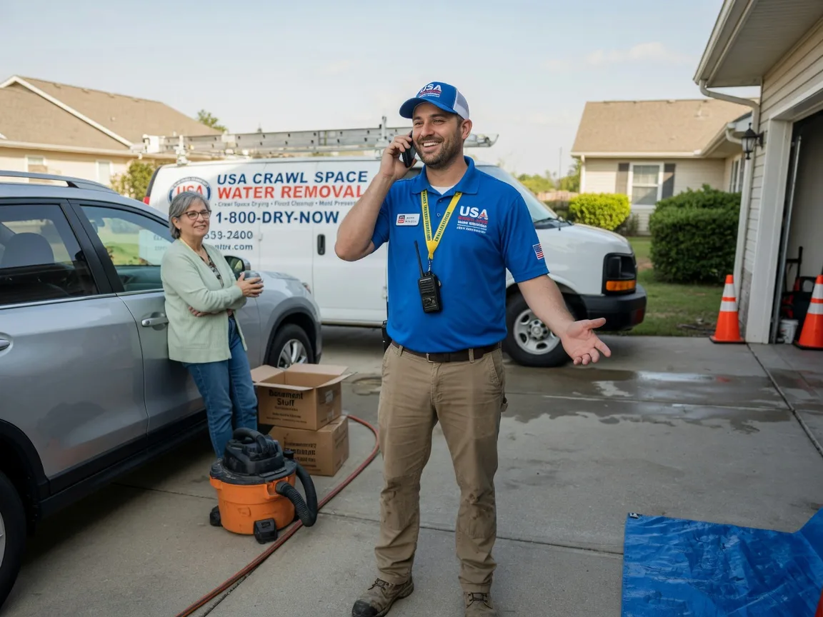 Crawl Space Water Removal Ivor, VA FAQs